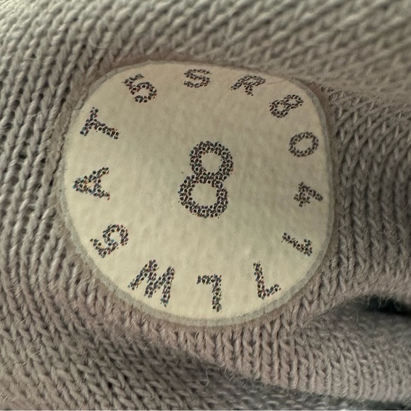 Lululemon Wunder Under Hi-Rise 7/8 Tight 25" Space Ice Grey Alpine White Size 8 - Picture 3 of 4